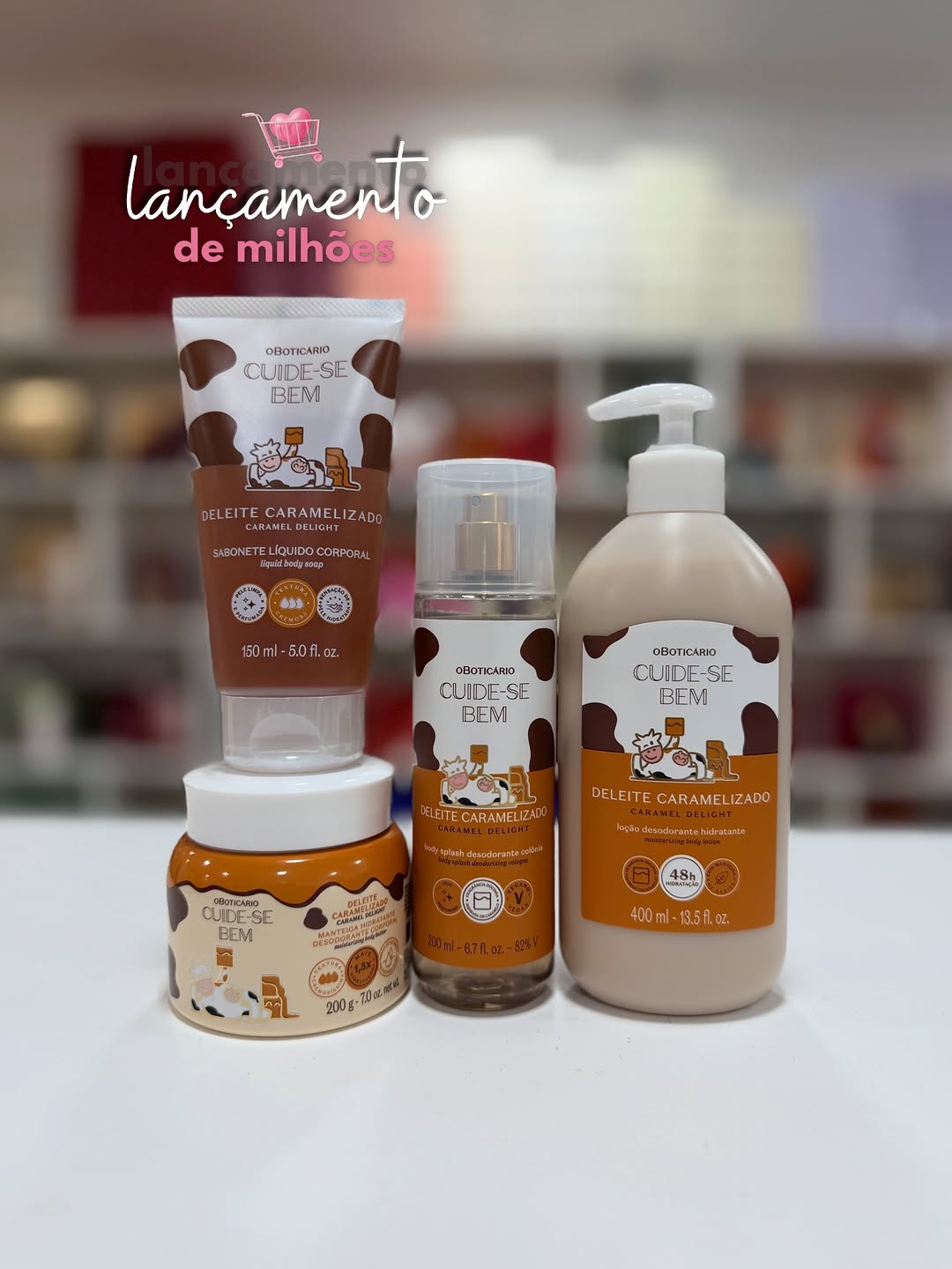 Post de produtos disponíveis na loja